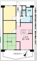 間取図/区画図:価格：1949万円、3LDK　専有面積：58.46平米、バルコニー：5.92平米