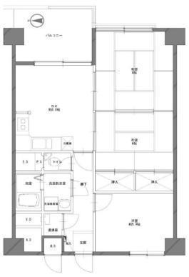 間取図/区画図:価格:1,080万円、3DK、専用面積:67.23平米