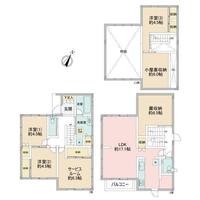間取図/区画図:価格：4480万円、3SLDK、土地面積：124.30平米、建物面積97.70平米