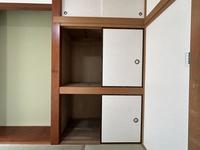 収納:奥行きがあるので様々なものが収納できます！居室にも物が溢れずすっきりとした部屋でお過ごしいただけます！