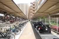 キッチン:駐輪場