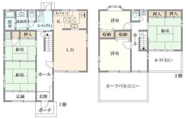 間取図/区画図:価格:2,900万円、5LDK、土地面積:258.43平米、建物面積149.81平米